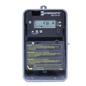 24-Hour/365 Day 1-Circuit Electronic Control, 120-277 VAC, SPDT, Outdoor Metal Enclosure